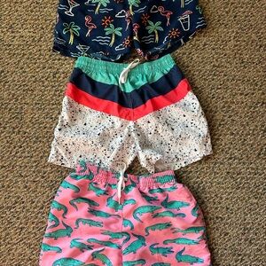 Chubbies Colorful Patterned Swim Shorts Set size medium - $40 for all three